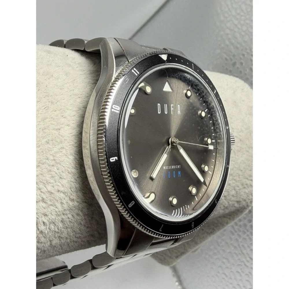 Dufa DF-9035 New Battery Mens Meca‎ Watch 42MM 6.5